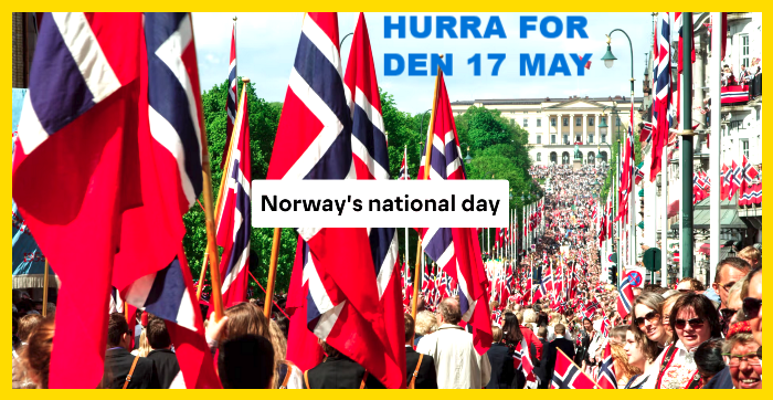 GRATULERER MED DEN 17 MAI TIL FAMILIE OG VENNER .