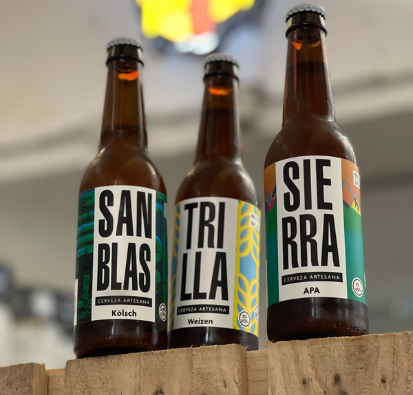 Cata en la fábrica de La Canibal cervezas en Madrid