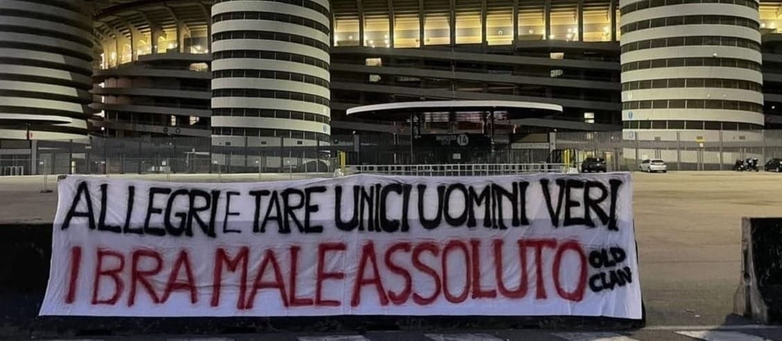 Milan nel caos, nuovi striscioni contro Ibrahimovic e Cardinale: “Ibra male assoluto”