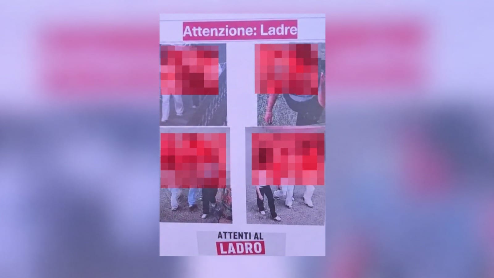 Quadraro, volantini anonimi contro presunte borseggiatrici: esplode la tensione nel quartiere