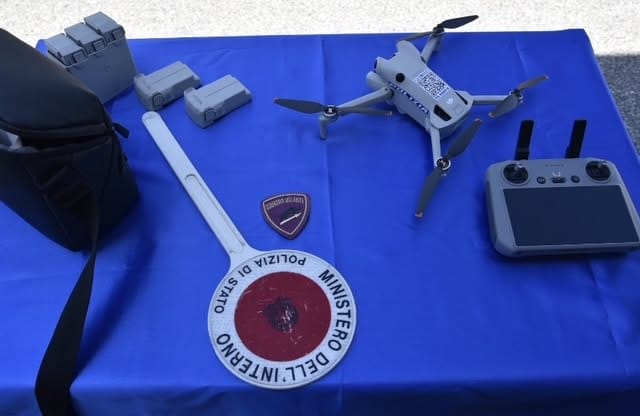 Catanzaro, la Polizia di Stato potenzia i controlli con un nuovo drone operativo