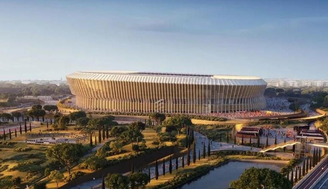 Stadio Roma a Pietralata, il Tar blocca il taglio degli alberi