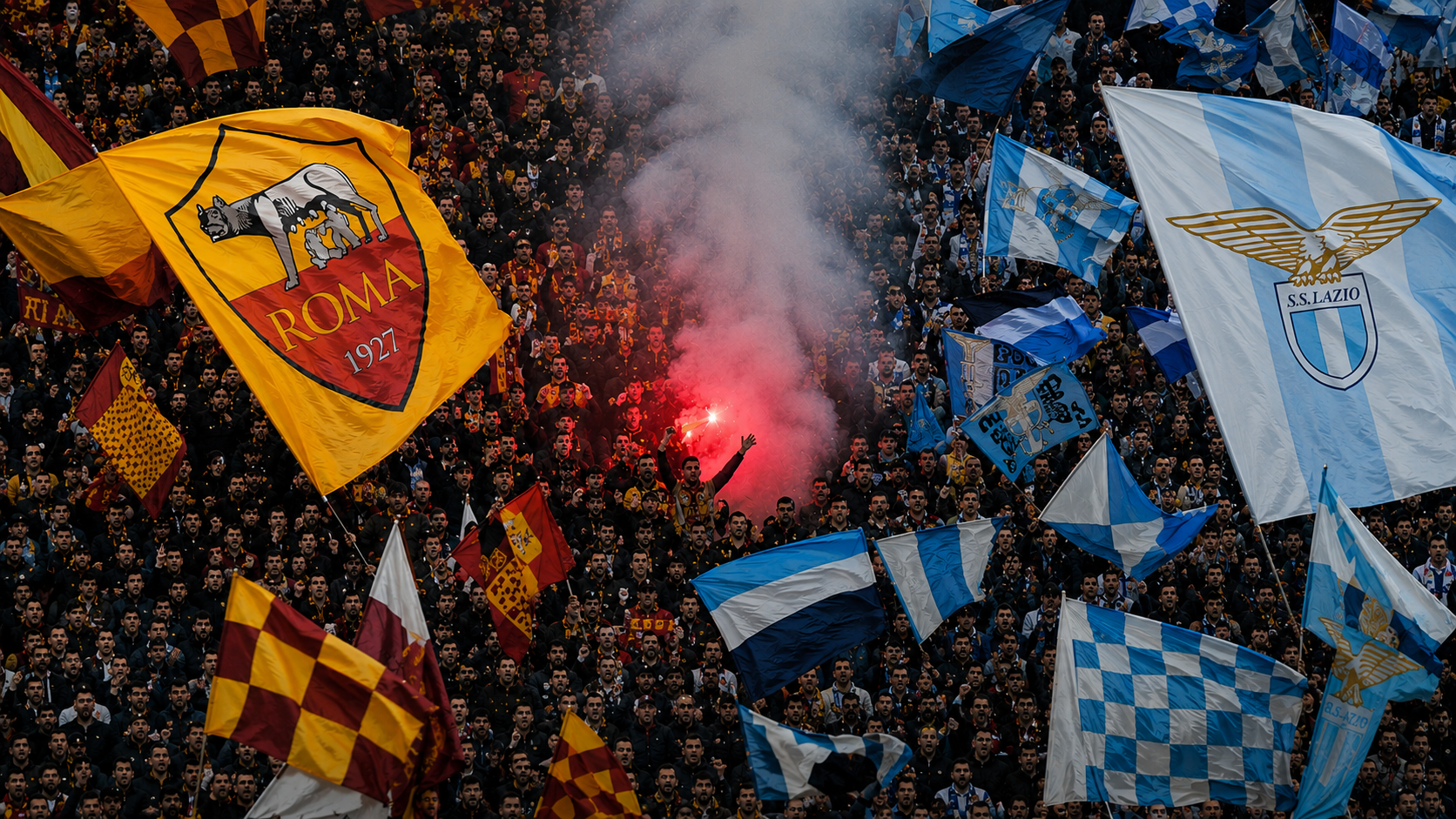 Derby Roma-Lazio alle 12.30 di domenica: la Lega decide, è polemica