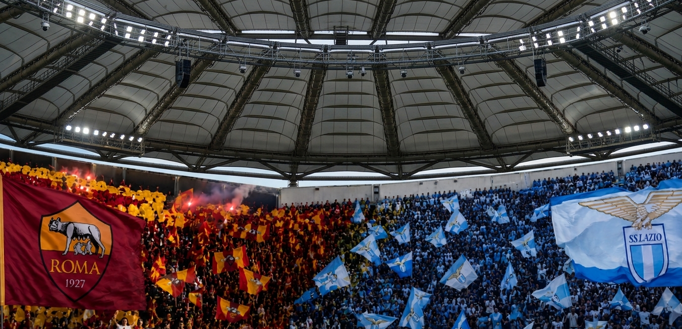 Derby Roma-Lazio domenica alle 12: la Prefettura cede, vince la Lega Serie A