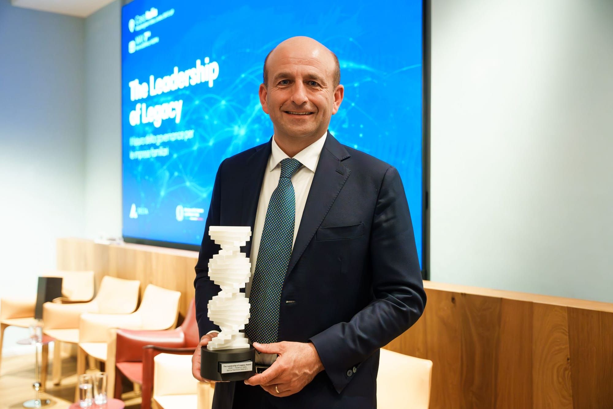 Federico Sella riceve a Londra il primo "The Leadership of Legacy Award"