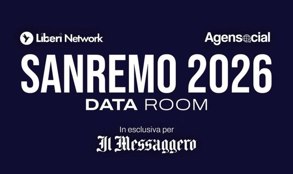 Sanremo Data Room: Sal Da Vinci in testa alle menzioni, Elettra Lamborghini boom di follower, Meta divide il pubblico