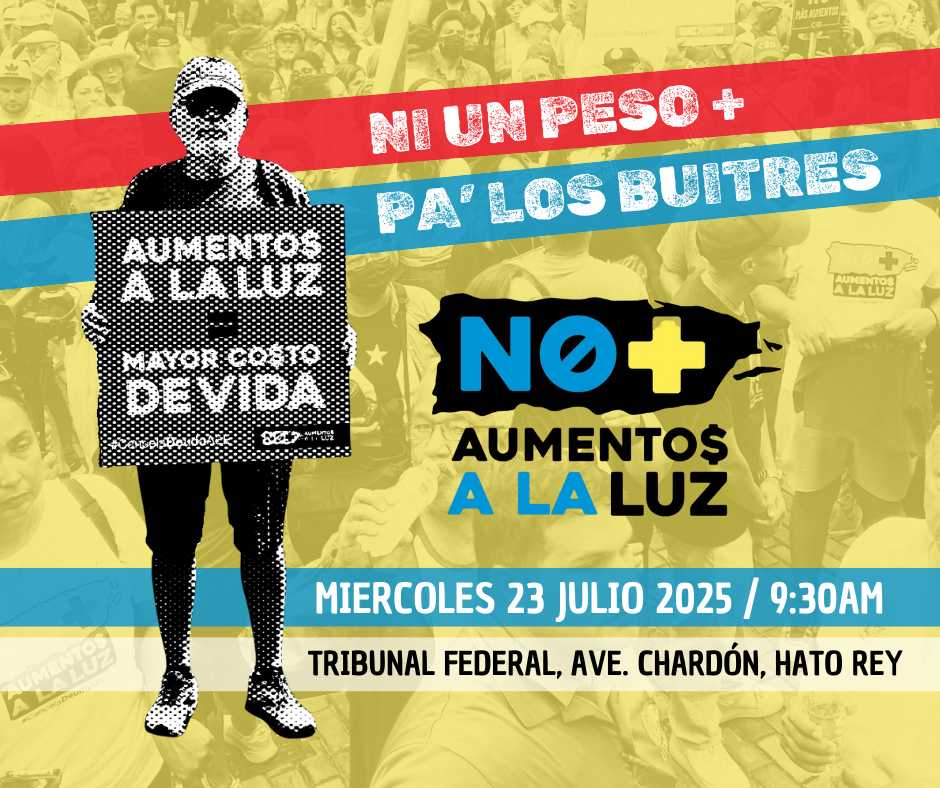 Manifestación: ¡Ni un peso + pa los buitres!
