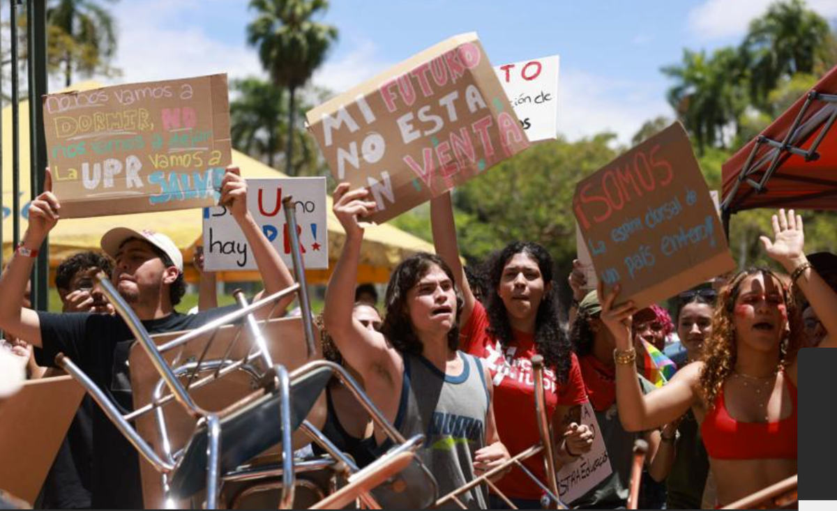 ¡Que vivan los estudiantes!