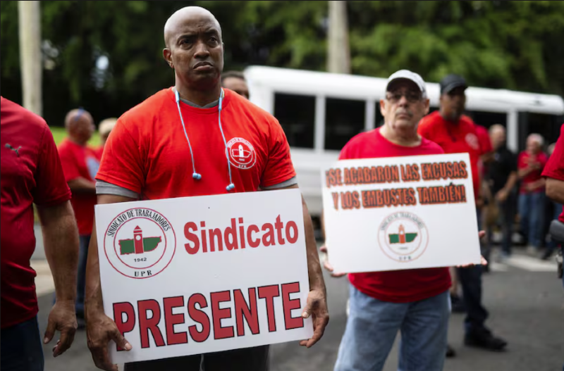 Sindicato de Trabajadores denuncia despidos ilegales en UPR Arecibo
