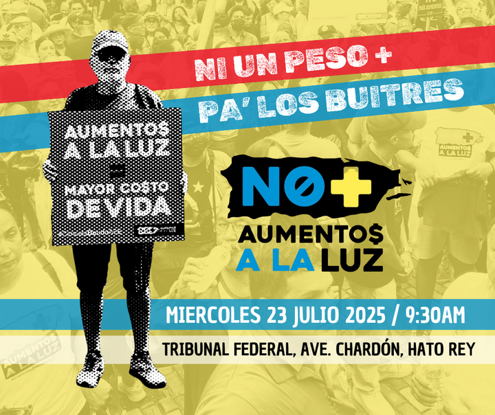 Manifestación: ¡Ni un peso + pa los buitres!