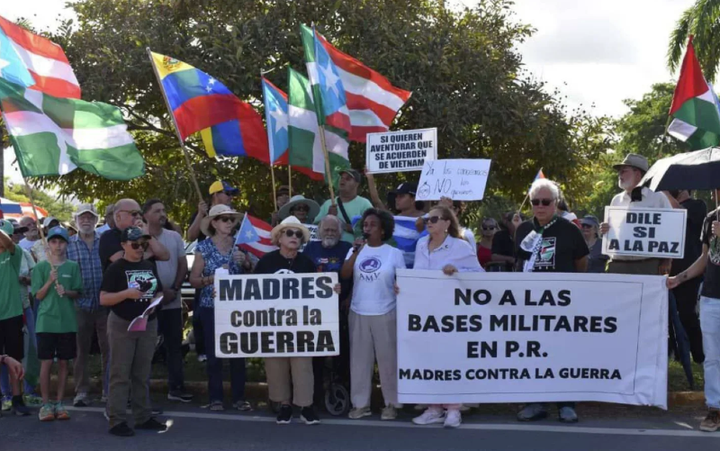 En solidaridad con Venezuela y contra la militarización de Puerto Rico
