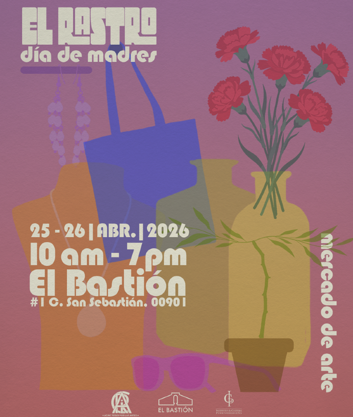 Mercado de arte “El Rastro”, edición Día de Madres