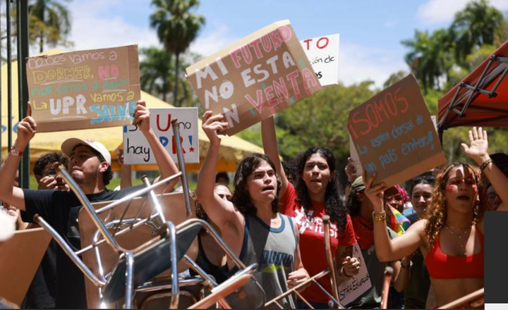 ¡Que vivan los estudiantes!