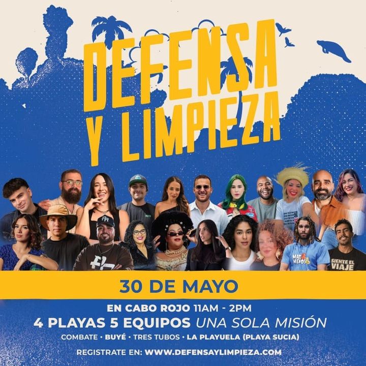 Convocan a masiva limpieza de playas en Cabo Rojo