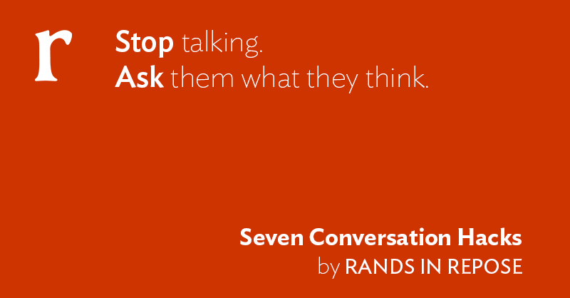 Seven Conversation Hacks