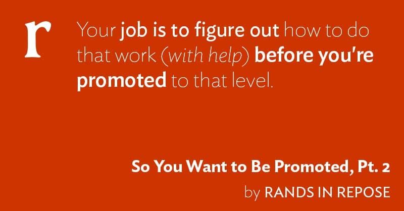 Promotions, The Hard Part