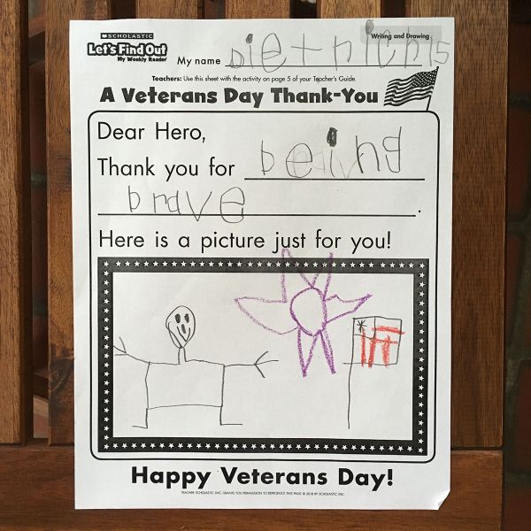 My thoughts on Veteran's Day.