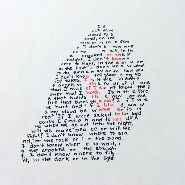 A little bit of poetry.