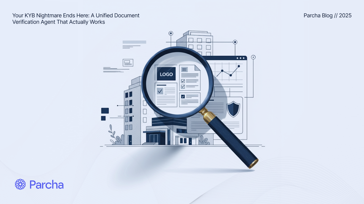 Your KYB Nightmare Ends Here: A Unified Document Verification Agent That Actually Works