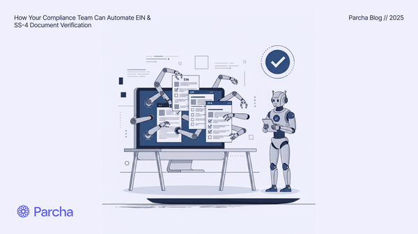How Your Compliance Team Can Automate EIN & SS-4 Document Verification