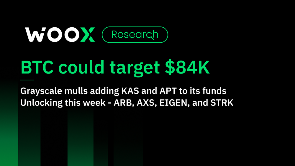 BTC could target $84K