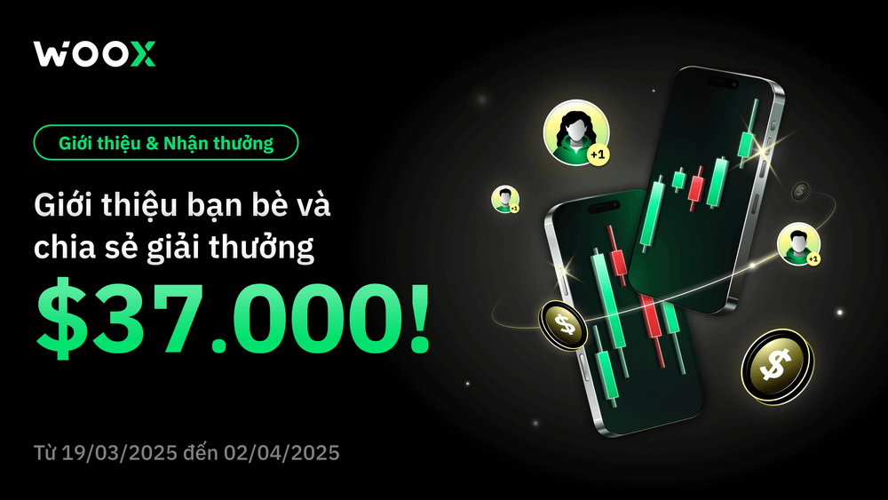 Giới Thiệu & Nhận Thưởng: Mời Bạn Bè, Cùng Chia Sẻ Giải Thưởng $37,000