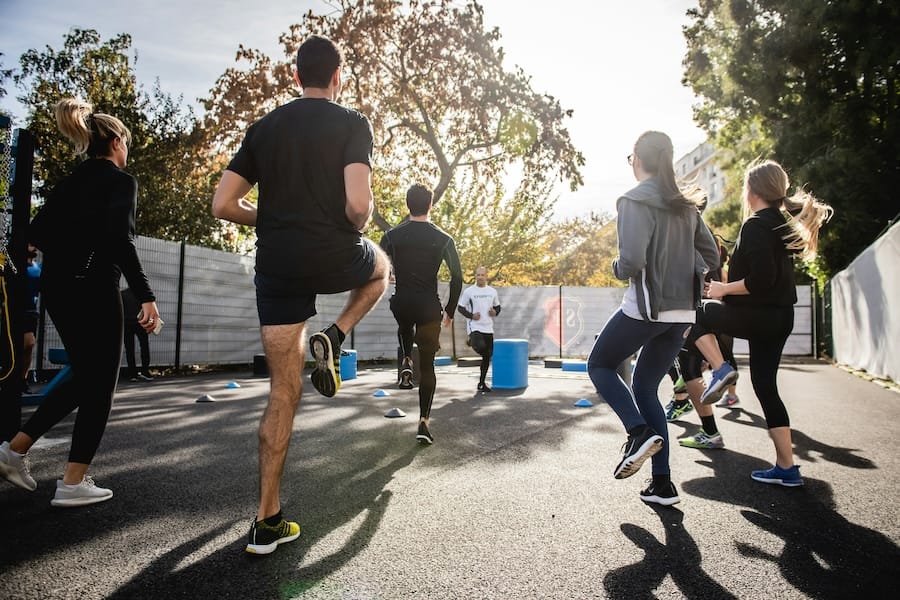 Gruppenfitness Outdoor