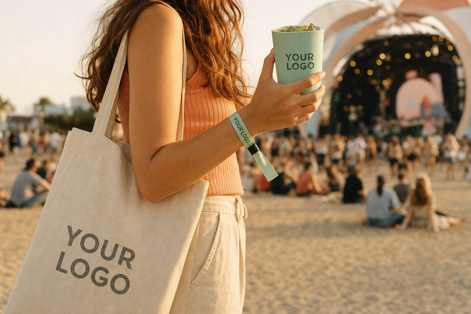 Werbeartikel auf Festivals