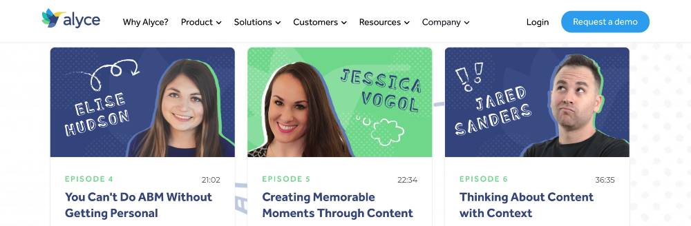 alyce content marketing office hours