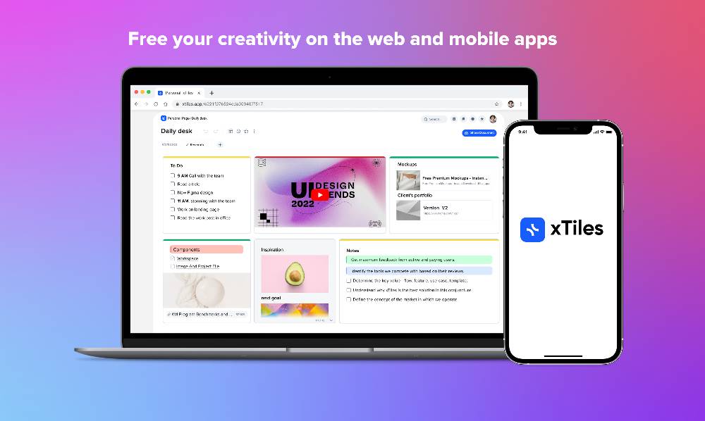 best freelance apps and tools for writers - xTiles