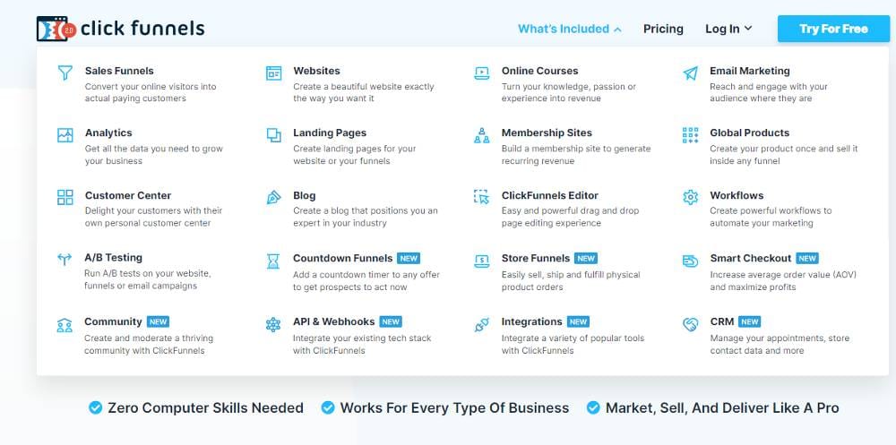 Top AI marketing tools in 2024 - ClickFunnels