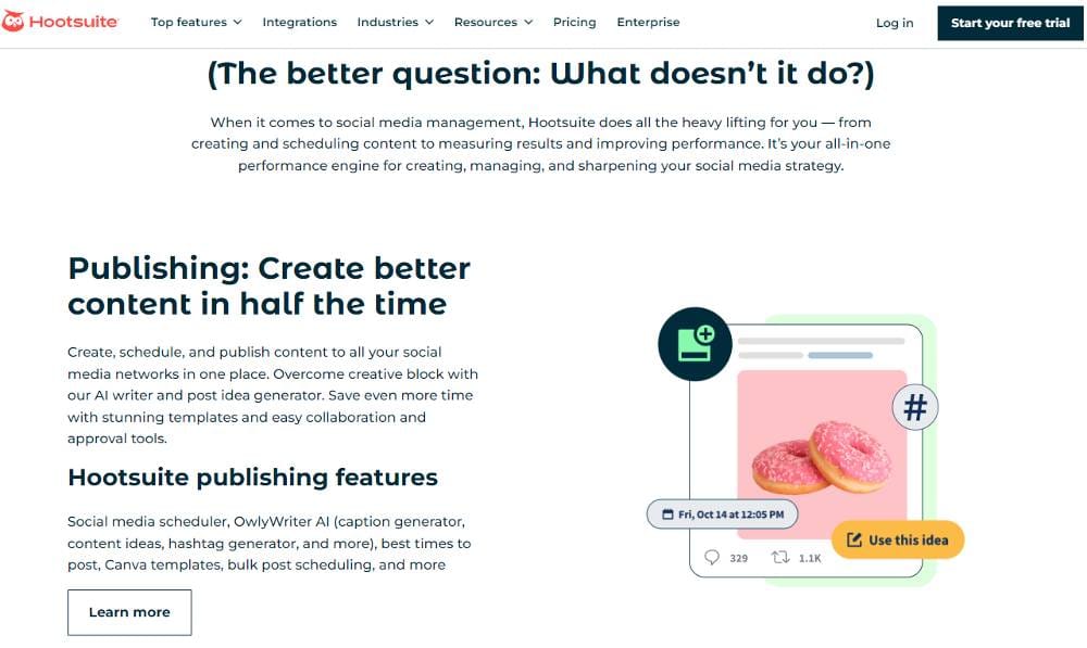 Top AI marketing tools in 2024 - Hootsuite