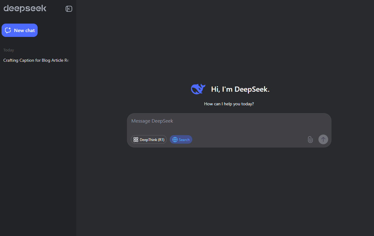 AI platform adoption in India - DeepSeek