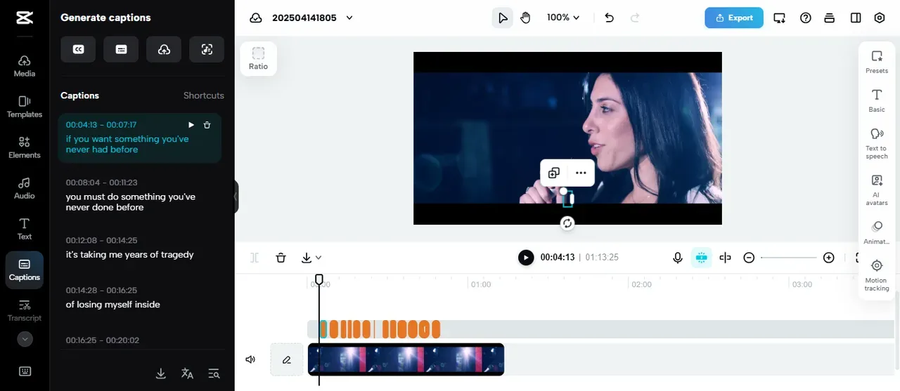 capcut ai video maker 7