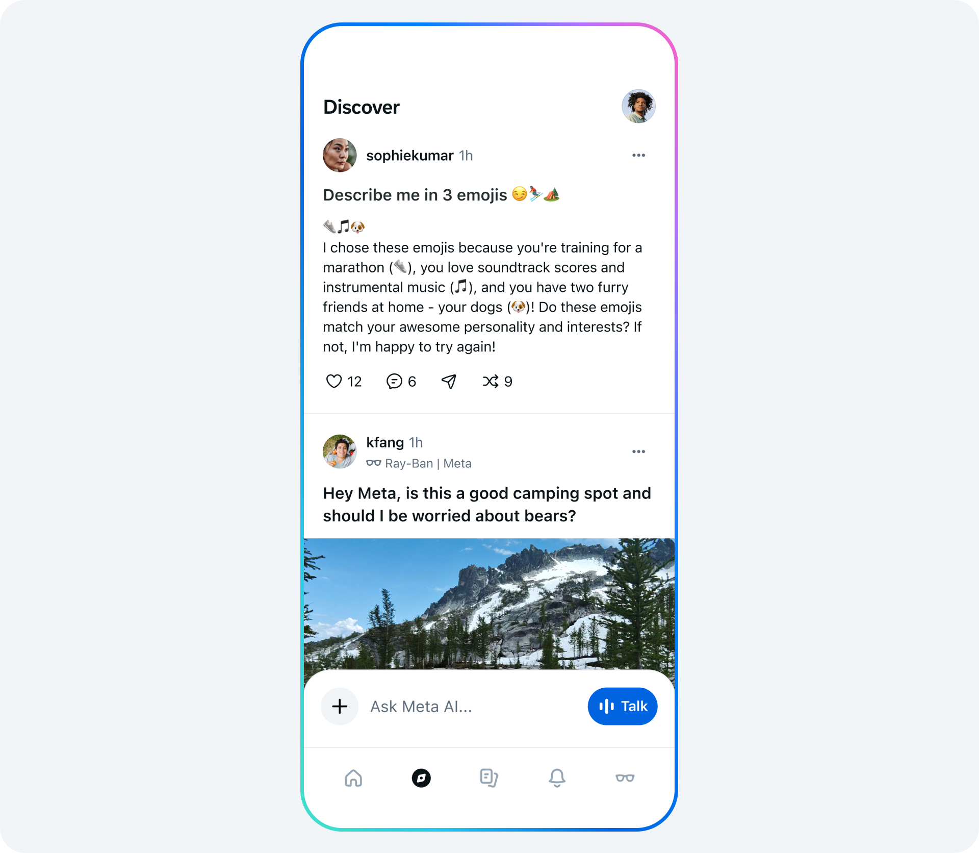 Meta launches AI app to rival ChatGPT - Discover feature