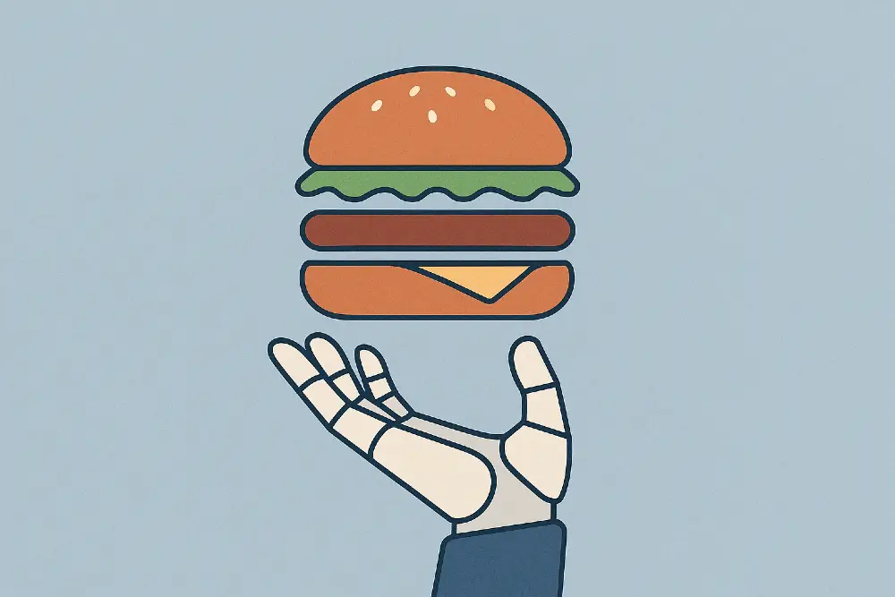 Balancing automation with human insight: The hamburger framework