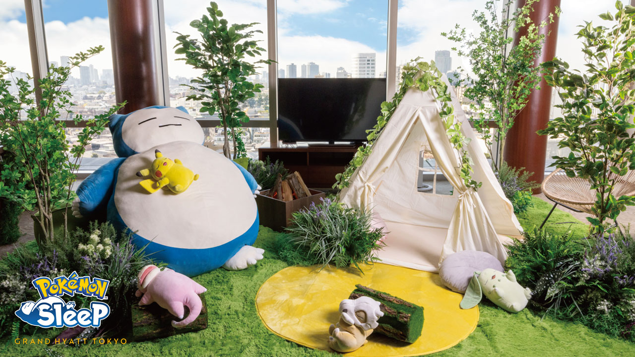 Grand Hyatt Tokyo and Pokémon Sleep partnership in May 2023