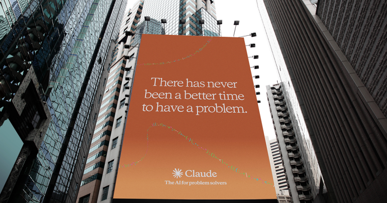 Claude OOH campaign
