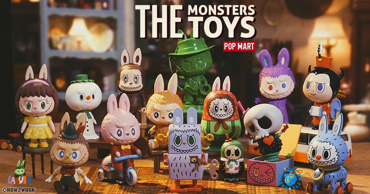 The Monsters art series created by Kasing Lung