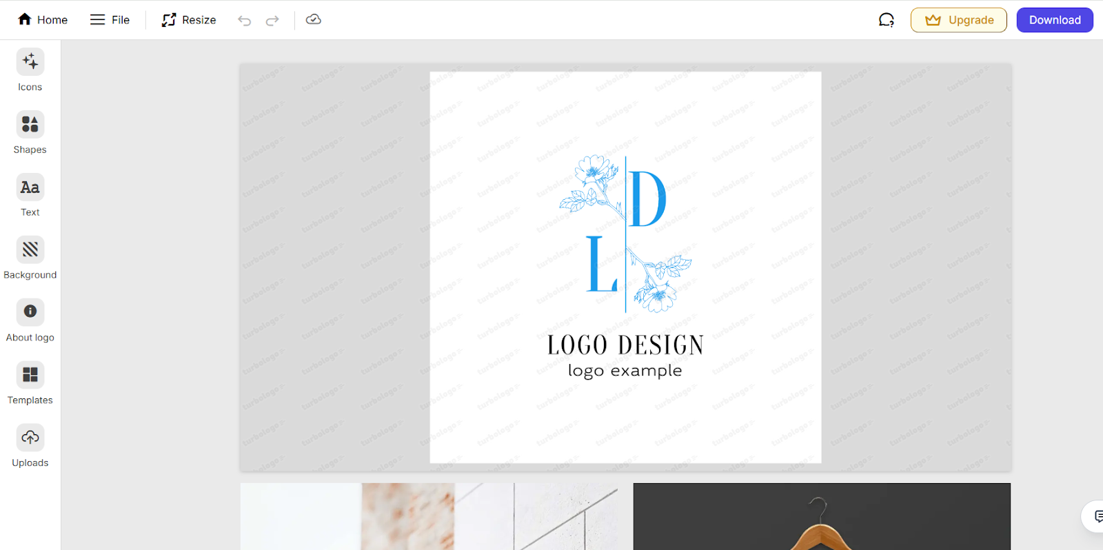 Turbologo tools and features