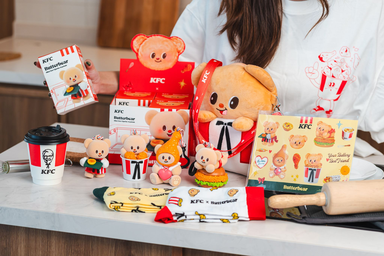 KFC and Butterbear introduces exclusive merchandise