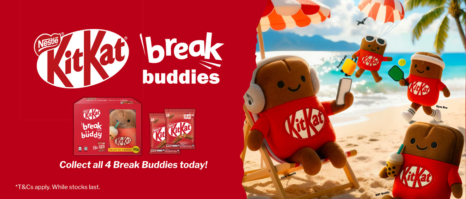 KitKat Break Buddies campaign in Singapore