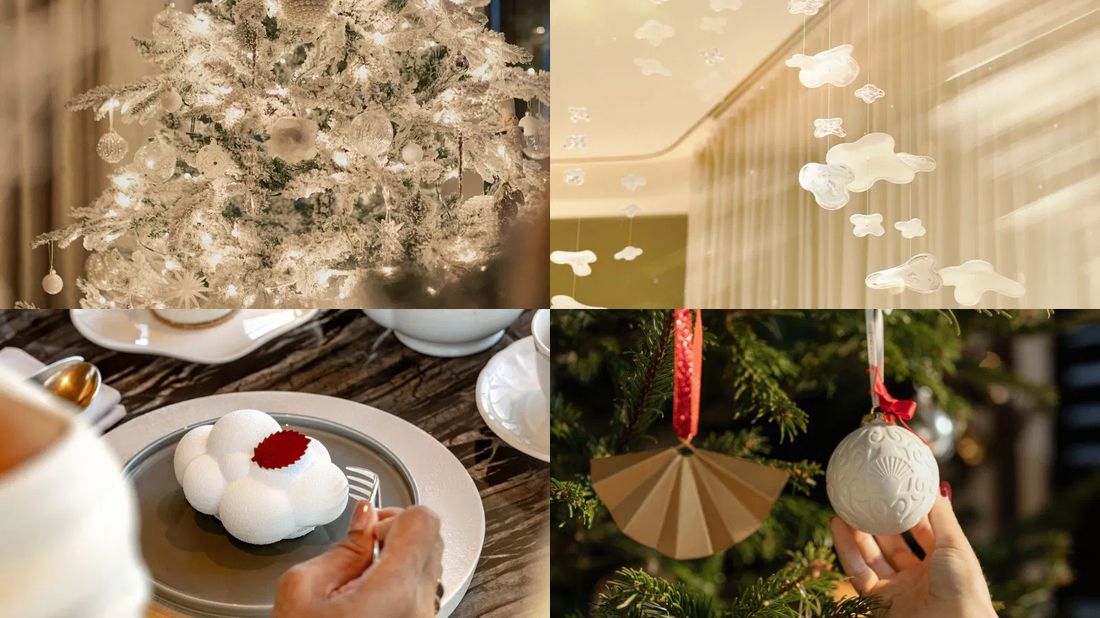 Pantone Cloud Dancer trendjack - Mandarin Oriental