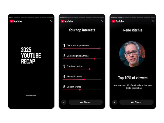 YouTube Recap feature just launched