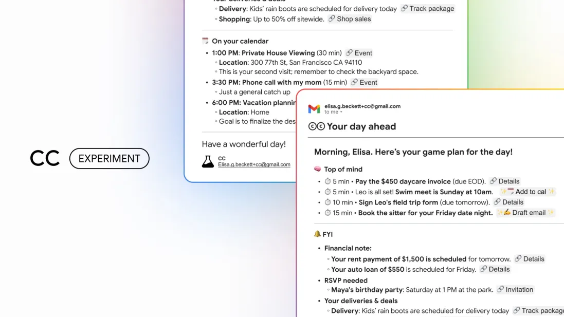 Google CC Experiment