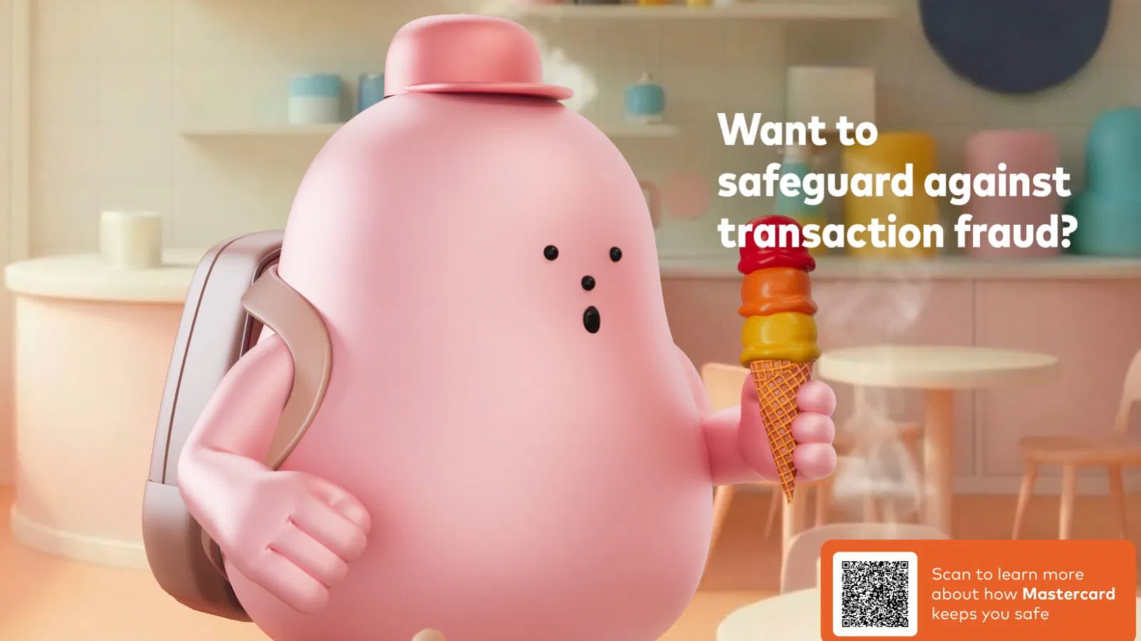 Mastercard Protected Monsters campaign - Information shared