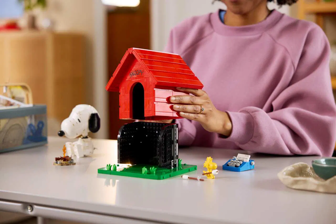 LEGO and Peanuts collaboration Snoopy's Doghouse