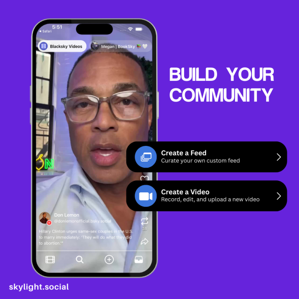 Skylight app features - building your community