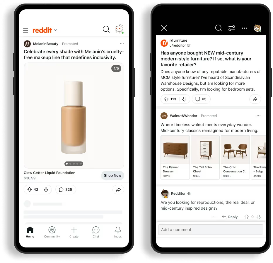 Reddit - Dynamic Product Ads (DPA)