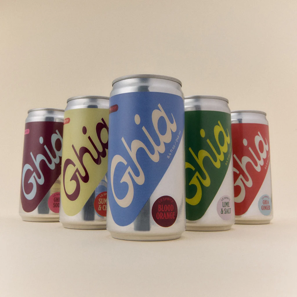 Ghia Blood Orange Spritz pair vintage style with contemporary product design